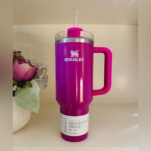 🎉LAST CHANCE🎉 Stanley‎ 40 oz. Quencher H2.0 FlowState Tumbler Punch Shimmer